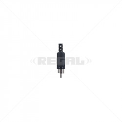 RCA Plug - Male Plastic Black