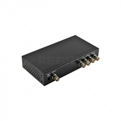 Video Distribution Amp 1 - 4 D-TVI CVI AHD 12VDC - Excludes PSU