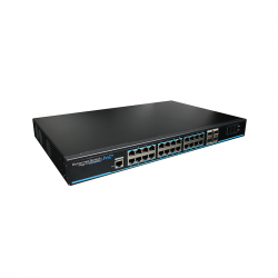 UTEPO 24 Port Gigabit Managed PoE + 4 Gb SFP Uplink Switch