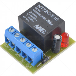 Relay - On-board Single Pole AC/DC