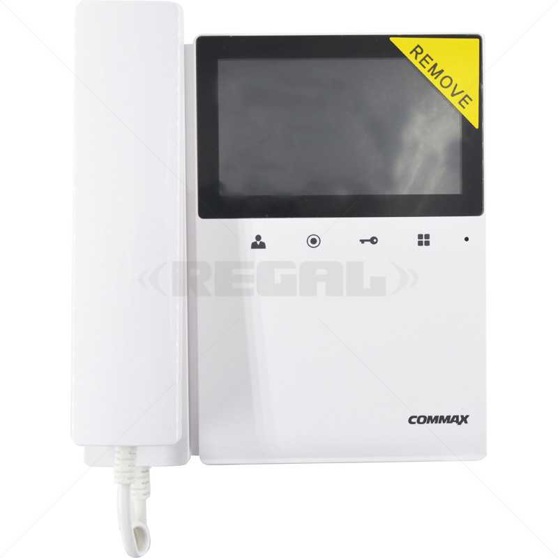 COMMAX Col 4.3" LED Touch Button Video Monitor Only CDV-43K