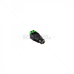 DC Socket incl Terminal Connector Block - Female