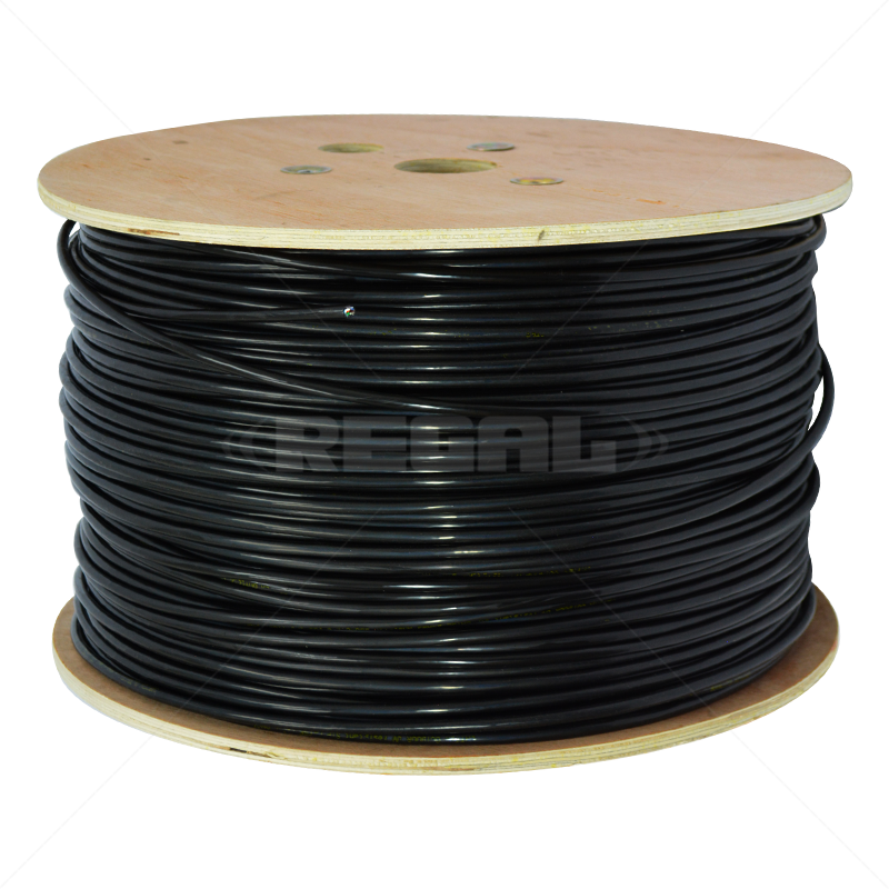 CAT5E S/UTP Outdoor UV Black - 500m