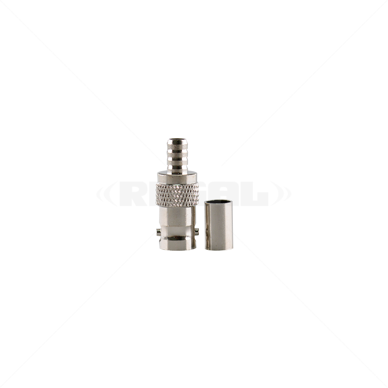 BNC - Female Crimp 6mm