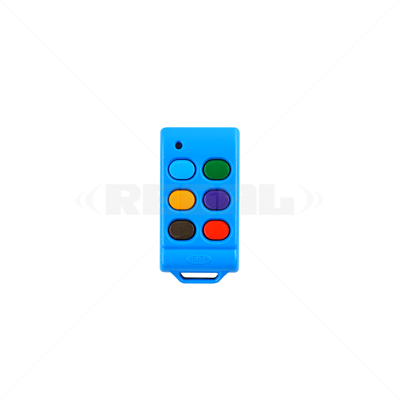 ET Tx 6 Button - Blu-Mix Rolling Code (434)