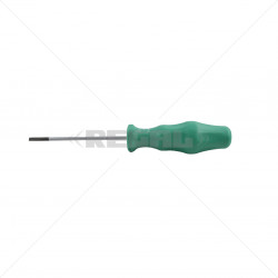 Screwdriver - Flat 3.0 x 80mm Wera - Carded