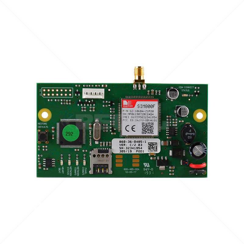 IDS XSeries SMS Module REV C