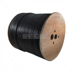 Cable - CAT6E Outdoor UV Protected UTP BC 500m - Black