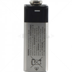 BATT - 9V Alkaline 48mm x 26mm x 17mm (Panasonic)