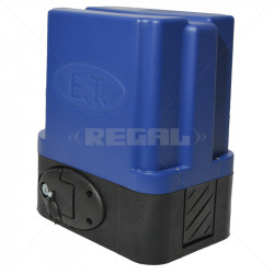 ET Drive 600 Gate Motor Kit incl Batt+ 2 x 2m Steel Rck+2x4But Tx ACDC