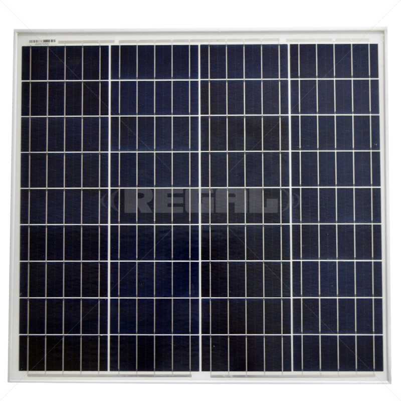 Solar Panel 60W Polycrystalline 18.2V 630x670x30mm - Excl Regulator