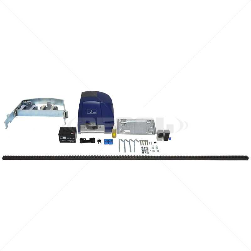 ET Drive 1000 Gate Motor 2 x TX4 Incl Rack Beams and Security Bracket