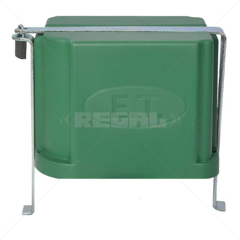 ET 12VDC Cover Incl Anti - Theft Bracket Green