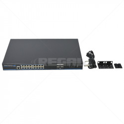 UTEPO 16 Port Gigabit Managed PoE + 4 SFP Uplink Switch