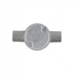 CONDUIT Bosal - 25mm 2 Way box Galv - Complete