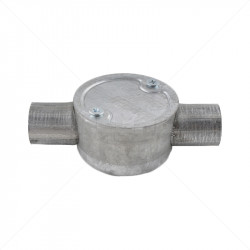 CONDUIT Bosal - 25mm 2 Way box Galv - Complete