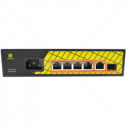 Genata 4 Port Gigabit PoE + 1 Gb TP + 1 Gb SFP Uplink Switch