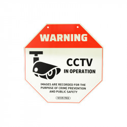 Small Luminous CCTV Sign...