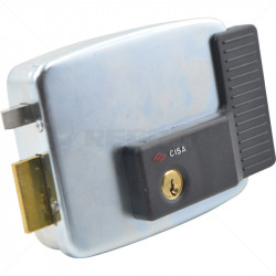 CISA Electric Rim Gate Lock Inward Open LHS no Push Button 12VAC