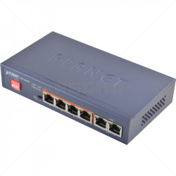 PLANET 4 Port Gigabit PoE + 2  Gb TP Uplink Switch