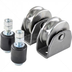 Gate Wheel Kit - 80mm Radius