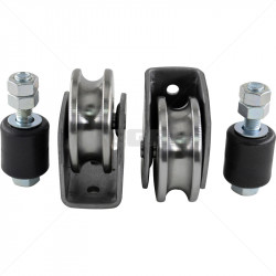 Gate Wheel Kit - 80mm Radius