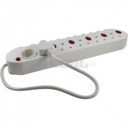 Multiplug 11 Way - 5 x 3 Pin / 6 x 2 Pin Switched