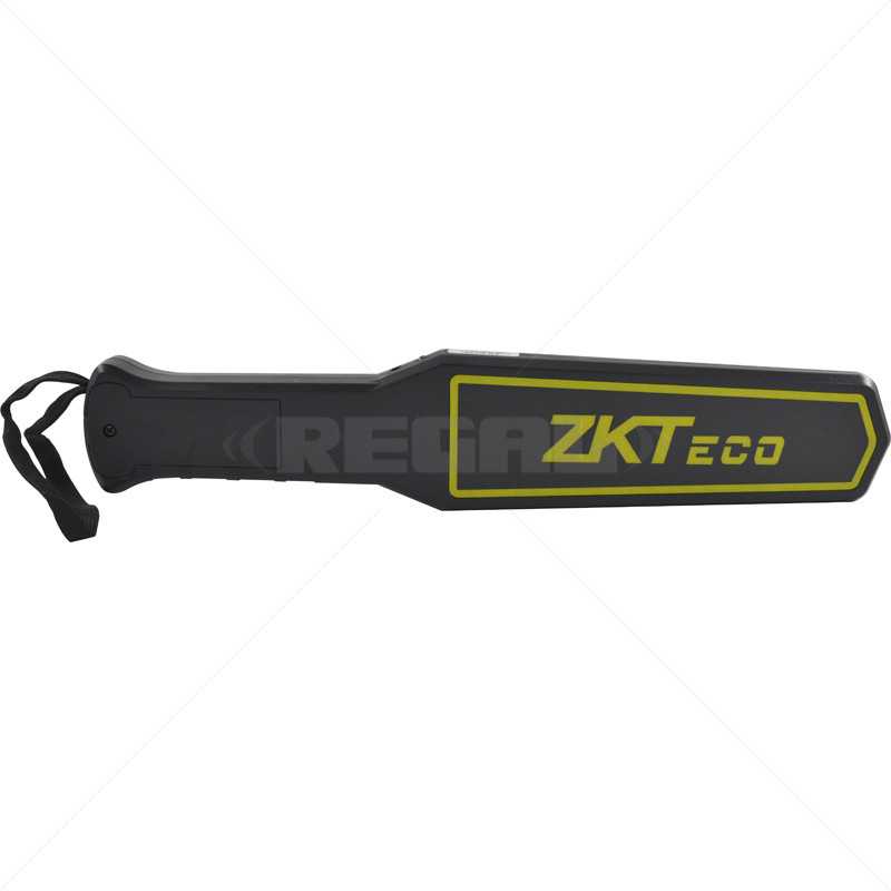 ZKTeco Hand Held Metal Detector with Battery and Charger