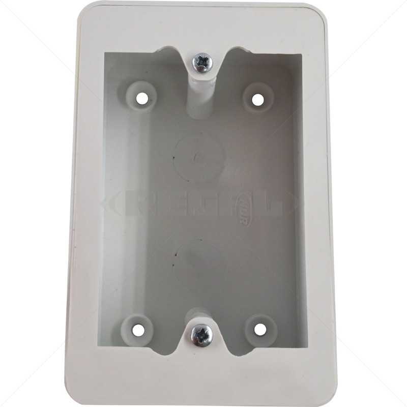 Enclosure PVC - 4 x 2 inch Surface Mount Box