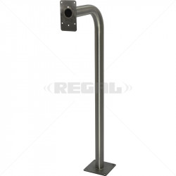 Gooseneck with Base Plate Stainless Steel