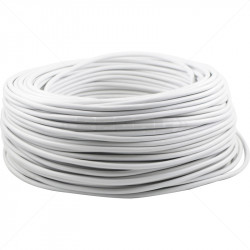 Cabtyre - 0.5mm 4 Core White / 100m