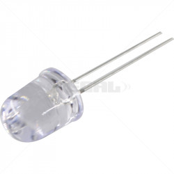 LED - 10mm Hi bright Blue / each