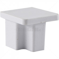 PVC - 16 x 25 End Cap - White