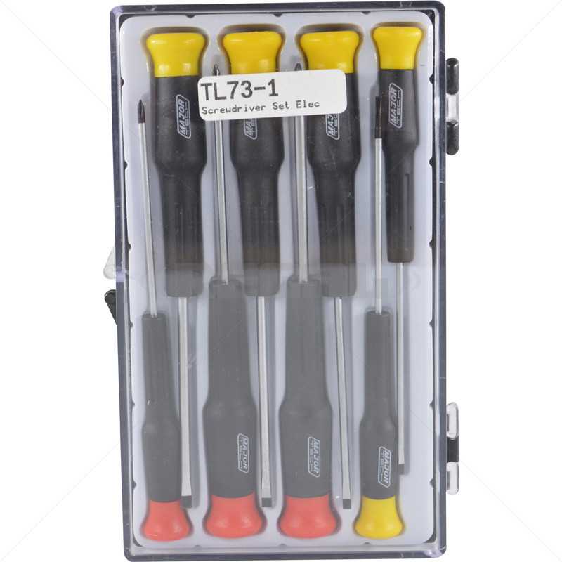 Screwdriver - Set Electronic 8 Piece KTPS0208