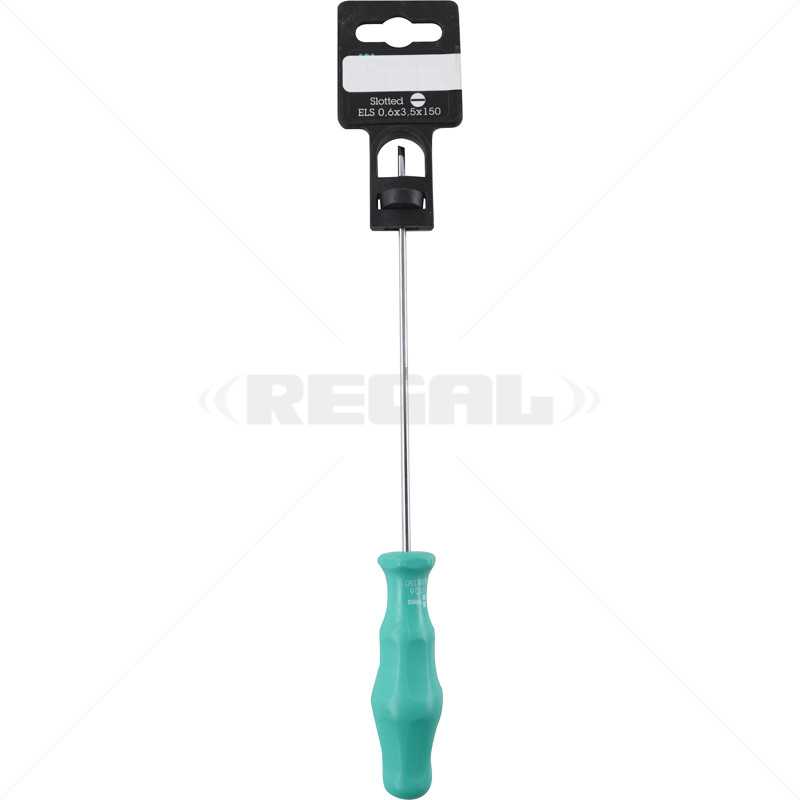 Screwdriver - Flat 3.5 x 150mm - Carded