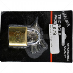 Padlock - TriCircle 32mm Brass