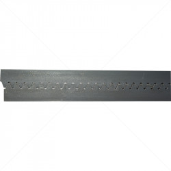 Steel Rack - 30 x10mm x 2m incl 4xAngle Brackets