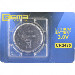 BATT - Lithium 3V CR2430 24mm