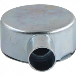 CONDUIT Bosal - 20mm 1 Way box - With Lid+Screw