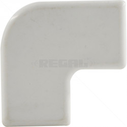 PVC - 16 x 16 Flat Angle - White