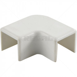 PVC - 16 x 16 Flat Angle - White