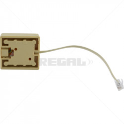 Venus Alarm Adaptor - RJ11 Socket plus Connector Lead