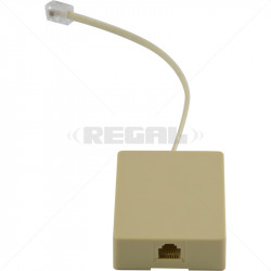 Venus Alarm Adaptor - RJ11 Socket plus Connector Lead