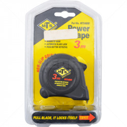 Tape Measure - MTS 3mx16mm Super Grip AU/LOC