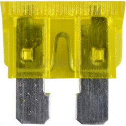 Plug-in Blade Fuse for 20A Hansa Speedo and ET Drive 500/600 V2 Yellow