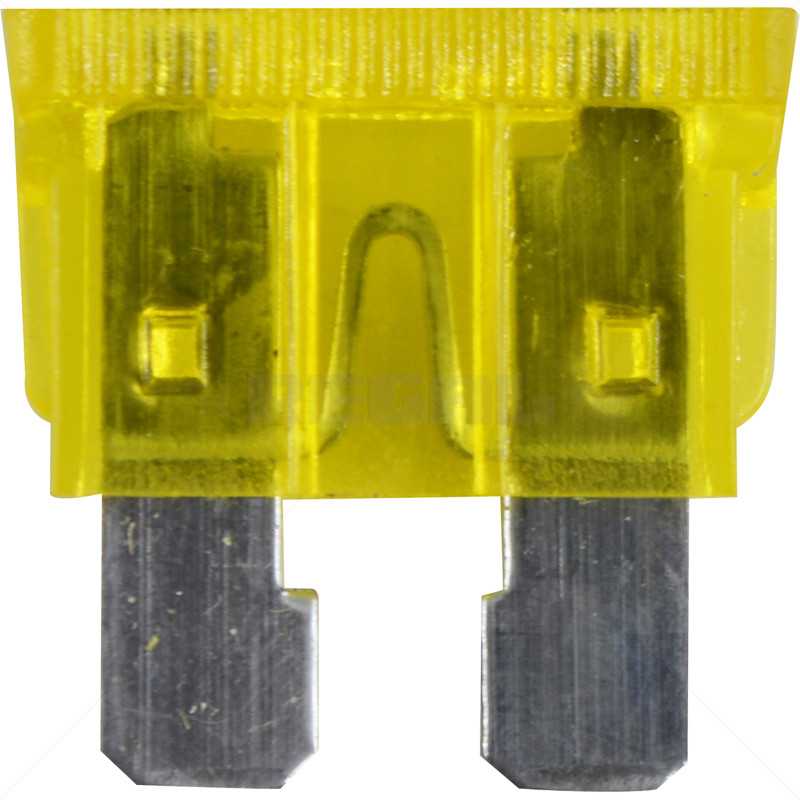 Plug-in Blade Fuse for 20A Hansa Speedo and ET Drive 500/600 V2 Yellow