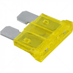 Plug-in Blade Fuse for 20A Hansa Speedo and ET Drive 500/600 V2 Yellow