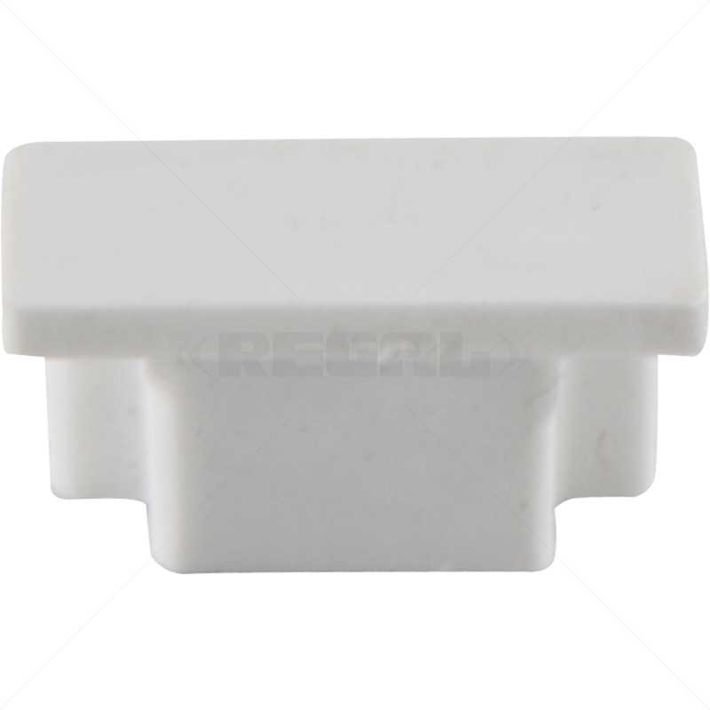 PVC - 40 x 40 End Cap - White