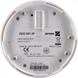 ZITON Heat Sensor (fixed at 58deg Celcius) - Polar White