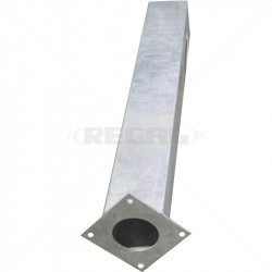 CENTURION - Pedestal 100mm Galvanised no Flange Auto / Maxi